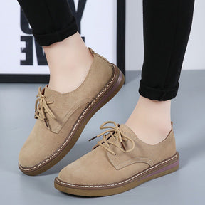 Flat-bottomed casual shoes British small leather shoes