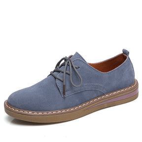 Flat-bottomed casual shoes British small leather shoes