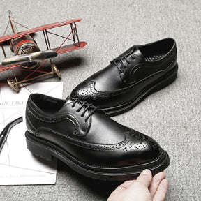 British leather shoes men's formal business shoes