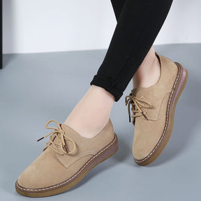 Flat-bottomed casual shoes British small leather shoes