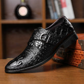 Belt Buckle Business Leather Shoes Casual