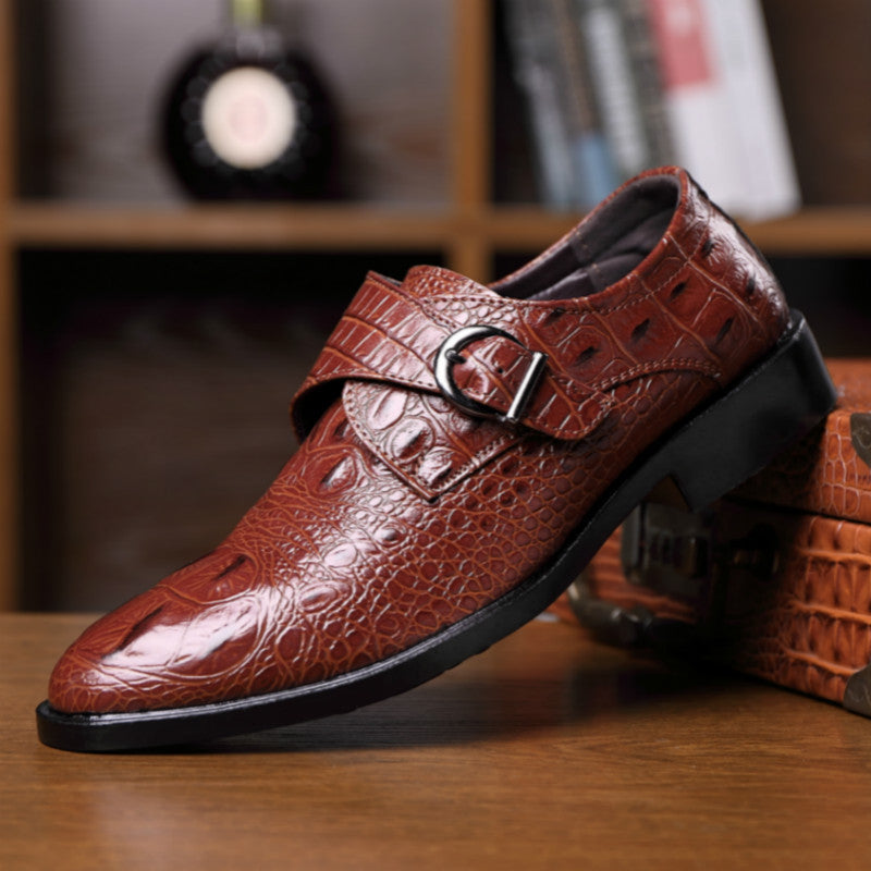 Belt Buckle Business Leather Shoes Casual